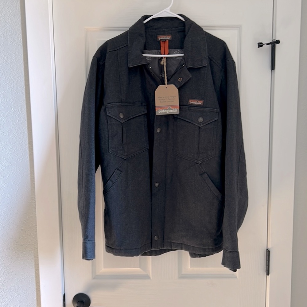 Patagonia heavy duty canvas jacket.